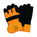 Cow Split Leather Work Glove, Safety Glove, CE Glove